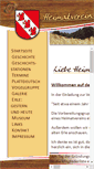 Mobile Screenshot of heimatverein-erle.de